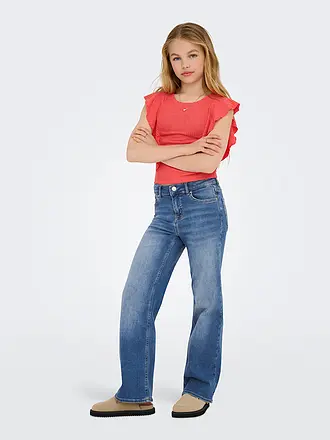 ONLY | Mädchen Jeans Wide Fit | 